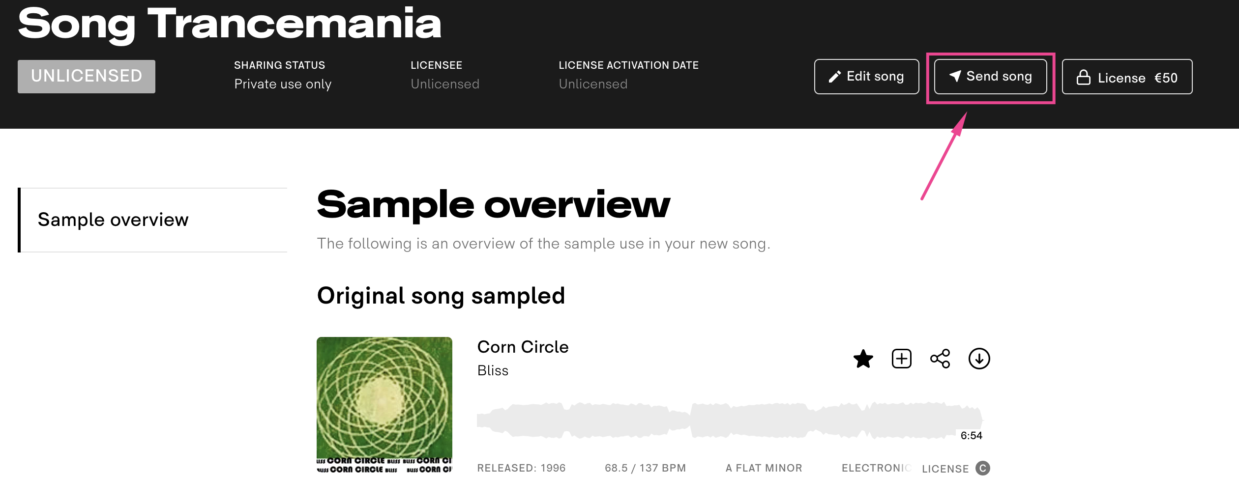 How Do I Transfer Ownership Of A Sample License Tracklib